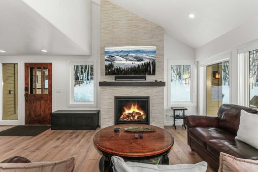 Fireplace in Living Room