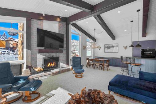Fireplace in Living Room