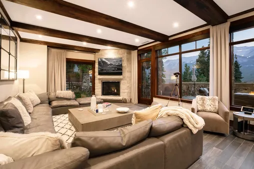 Fireplace in Living Room