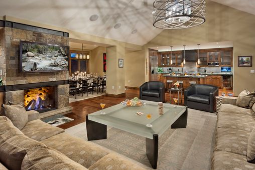 Fireplace in Living Room