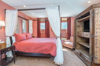 Experience comfort in this bedroom at Diamondtooth 3.