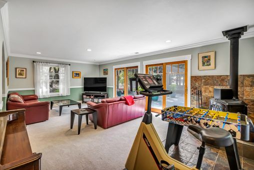 Foosball Table of Living Room
