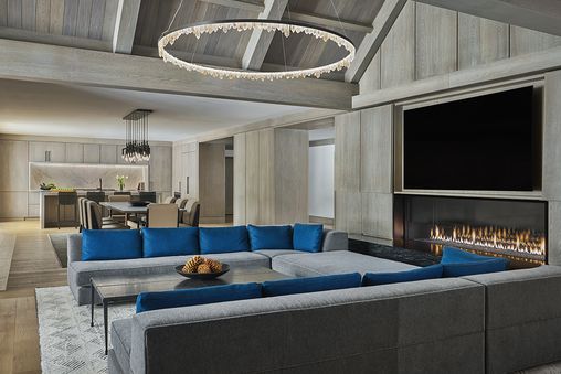 Fireplace in Living Room