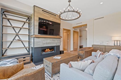 Fireplace in Living Room