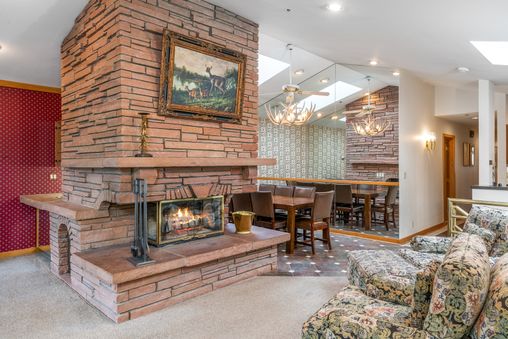 Fireplace in Living Room
