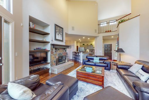 Fireplace in Living Room