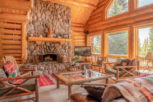 Fireplace in Living Room