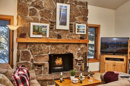 Fireplace in Living Room