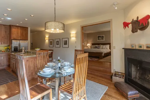 Fireplace in Living Area