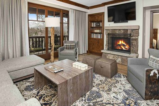 Fireplace in Living Room