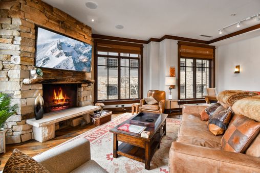 Fireplace in Living Room