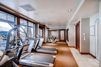 Fitness Center at Crystal Peak 4 Bedroom at Peak 7 in Breckenridge