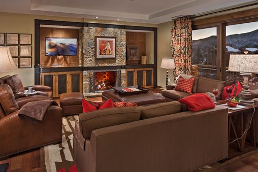 Fireplace in Living Room