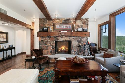 Fireplace in Living Room