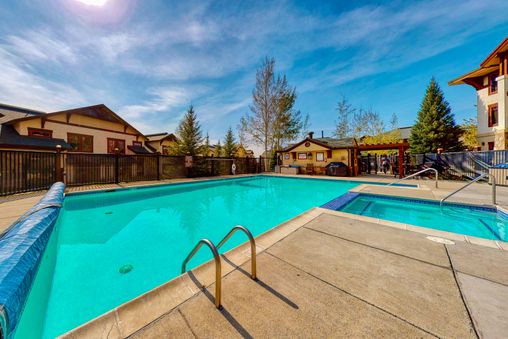 Outdoor heated pool