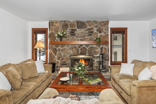 Rock Fireplace