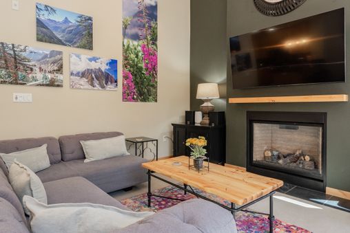 Fireplace in Living Room