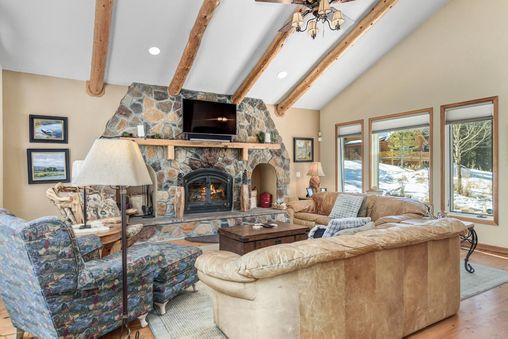 Fireplace in Living Room