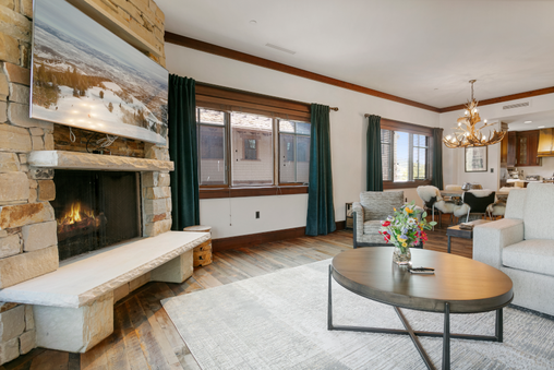 Fireplace in Living Room