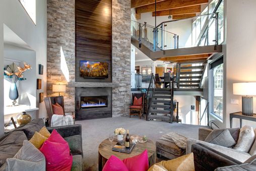 Fireplace in Living Room