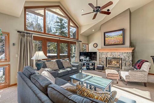 Fireplace in Living Room