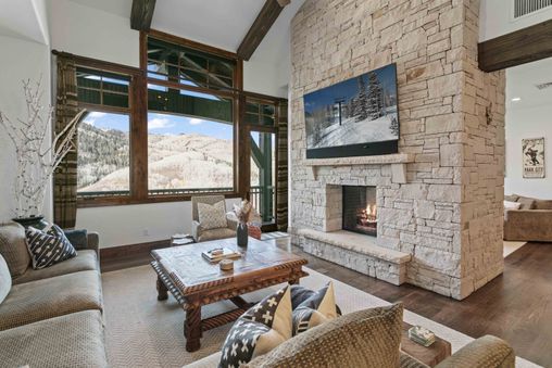 Fireplace in Living Room