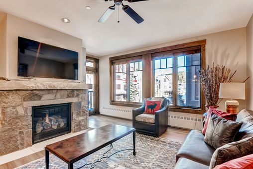 Fireplace in Living Room