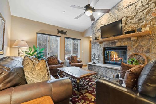 Fireplace in Living Room