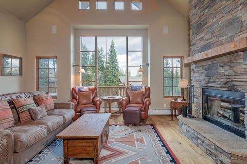 Fireplace in Living Room