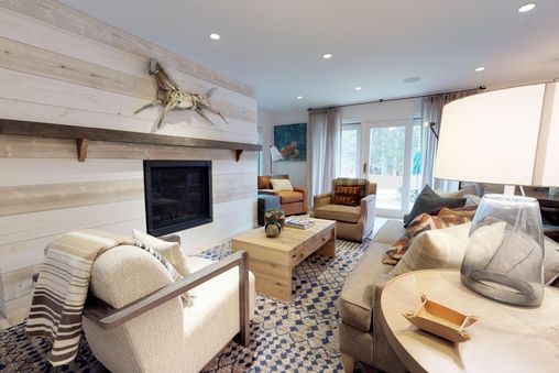 Fireplace in Living Room