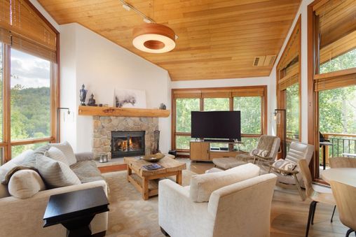Fireplace in Living Room