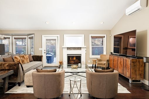 Fireplace in Living Room
