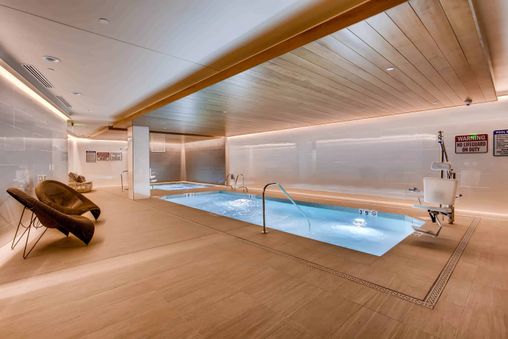 Indoor Hot Tub and Wade Pool
