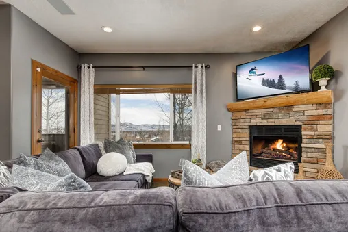 Fireplace in Living Room