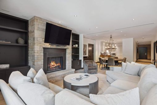 Fireplace in Living Room