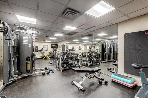 Fitness Center with Cardio and Weight Equipment