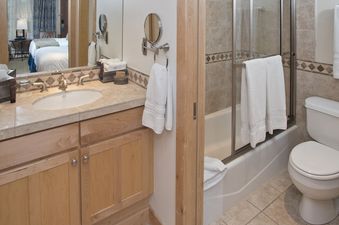 Lodge Room Bathroom