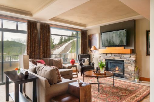 Fireplace in Living Room
