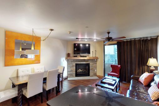 Fireplace in Living Room