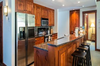First Tracks Lodge Kitchen