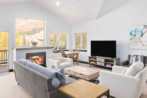 Fireplace in Living Room