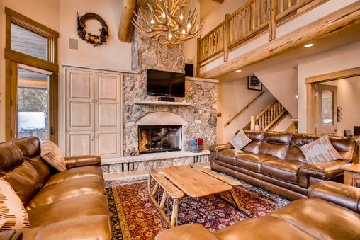 Fireplace in Living Room