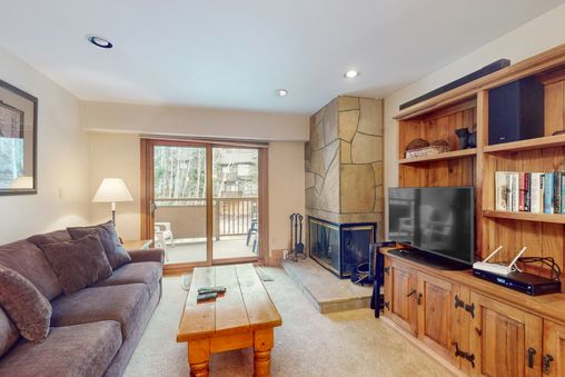Wood-Burning Fireplace