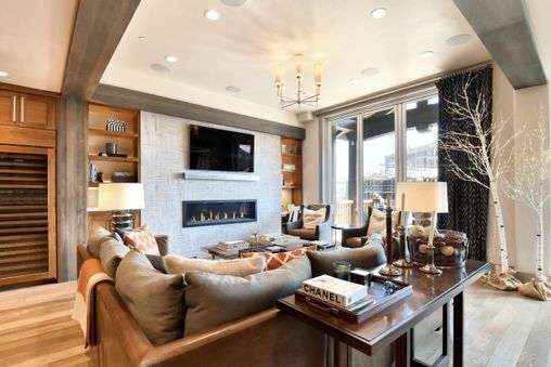Fireplace in Living Room