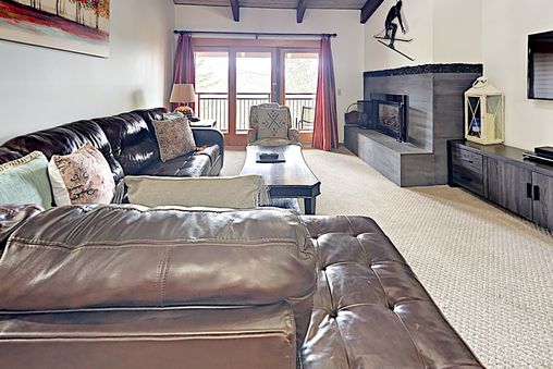 Fireplace in living room