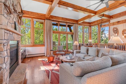 Fireplace in Living Room