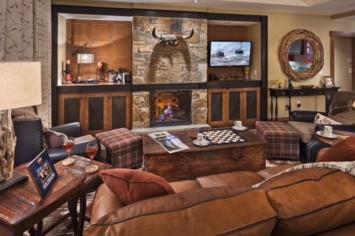 Fireplace in Living Room