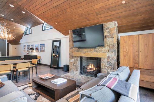 Fireplace in Living Room