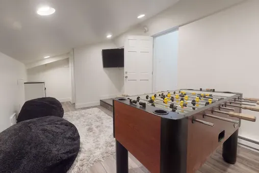 Loft with Foosball Table