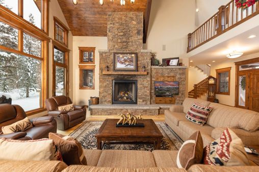 Custom-Built Fireplace